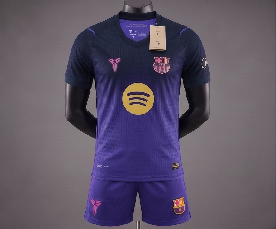 Barcelona Away Fan Version Jersey on mannequin