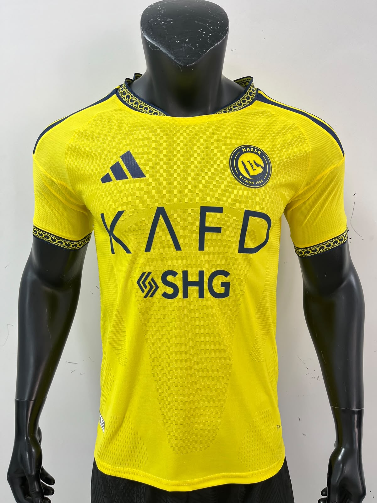 Al Nassr Yellow Home Jersey — Player Version