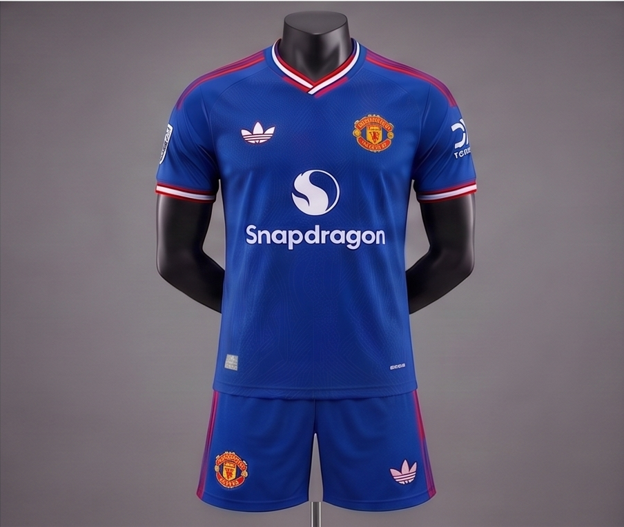 Manchester United Away Player Version on mannequin